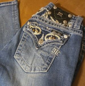 SOLD Miss Me 26 Perfect Cond Signature Boot Jean